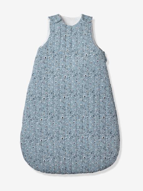 Gigoteuse en gaze de coton INDIA personnalisable bleu imprimé - vertbaudet enfant 