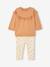 Set sweater met ruche + legging baby karamel - vertbaudet enfant 