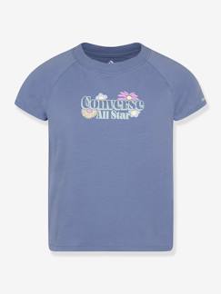 Meisje-T-shirt, souspull-T-shirt-Gebloemd meisjesshirt CONVERSE