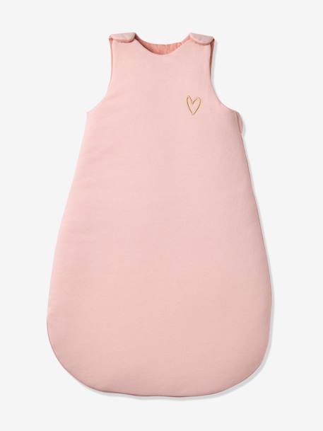 Gigoteuse ANNECY bleu chambray+gris chiné+rose - vertbaudet enfant 