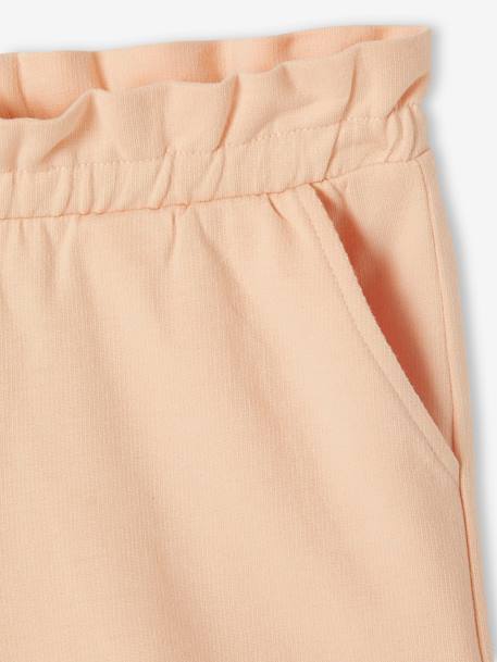 Lot de 2 shorts fille abricot+mauve+rose bonbon - vertbaudet enfant 