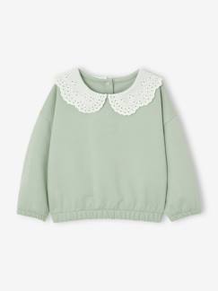 Baby-Trui, vest, sweater-Sweater-Babysweater met col