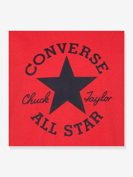T-shirt Chuck Patch garçon CONVERSE rouge - vertbaudet enfant 