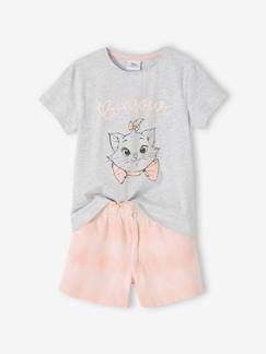Meisjesset met T-shirt + short Disney® Marie De Aristokatten  - vertbaudet enfant