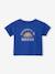 Tee-shirt soleil bébé manches courtes bleu roi - vertbaudet enfant 