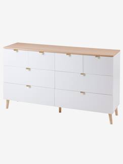 -Dubbele commode met 8 lades