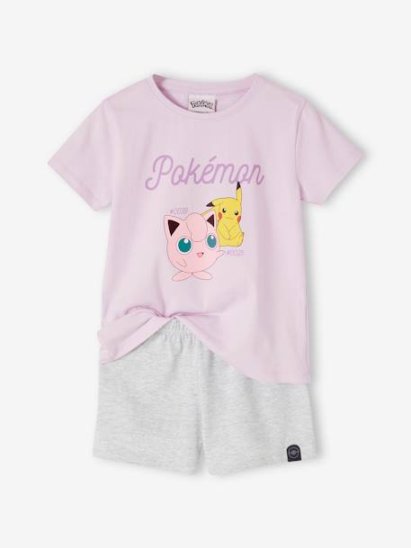 Pyjashort bicolore fille Pokemon® lavande - vertbaudet enfant 