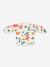 Meegroeislabbetje met mouwen 2-in-1 BEABA Playful beige+rouge+saliegroen - vertbaudet enfant 
