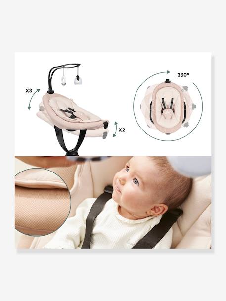 Balancelle électrique connectée Swoon Evolution Connect beige - vertbaudet enfant 