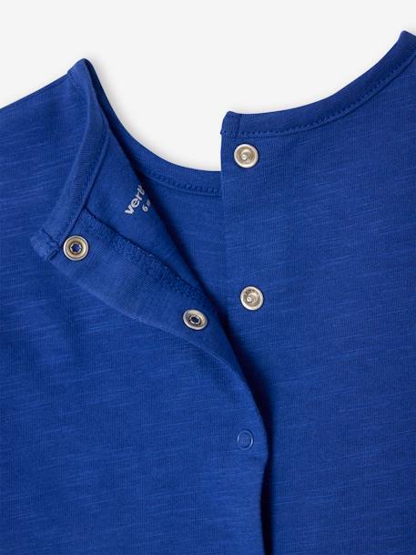 Tee-shirt soleil bébé manches courtes bleu roi - vertbaudet enfant 