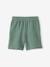 Short en gaze de coton garçon vert - vertbaudet enfant 