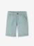 Chino bermuda voor jongens beige+BLAUW+grijsblauw+groen+rood+zandbeige - vertbaudet enfant 
