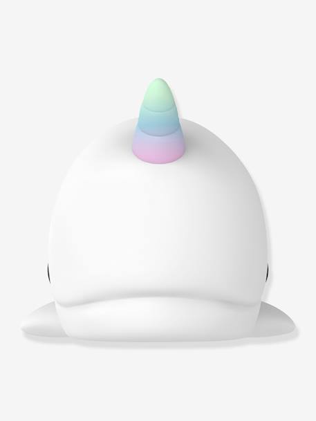 Veilleuse souple rechargeable Splash le Narval - KONTIKI blanc - vertbaudet enfant 