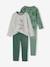 Lot de 2 pyjamas garçon jungle vert - vertbaudet enfant 