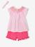 Ensemble blouse, short et bandeau bébé rose - vertbaudet enfant 