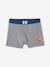 Lot de 5 boxers stretch pompiers garçon en coton bio bleu océan - vertbaudet enfant 