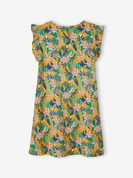 Lot de 2 chemises de nuit tropicales beige chiné - vertbaudet enfant 