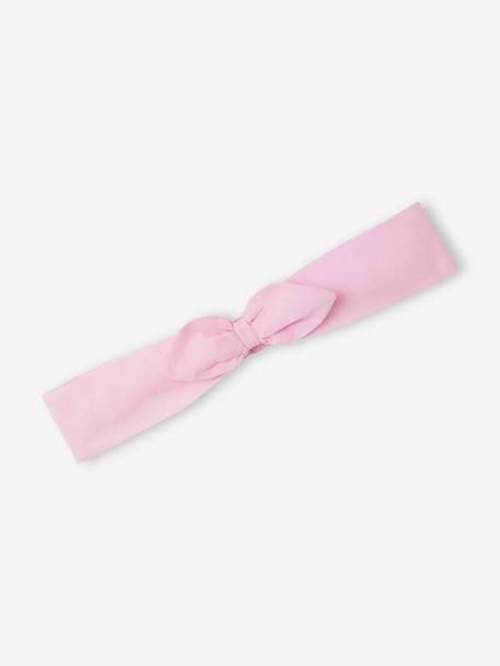 Ensemble blouse, short et bandeau bébé rose - vertbaudet enfant 