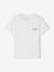 T-shirt garçon uni manches courtes blanc - vertbaudet enfant 