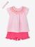 Ensemble blouse, short et bandeau bébé rose - vertbaudet enfant 