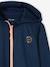 Sportset voor meisjes met sweater met rits en technische legging marineblauw - vertbaudet enfant 