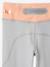 Sportset voor meisjes met sweater met rits en technische legging marineblauw - vertbaudet enfant 