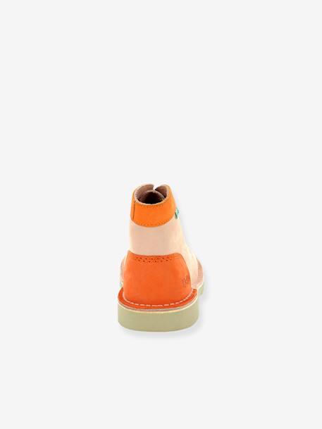 Bottillons cuir enfant Kick Col 860838-30-173 rose - vertbaudet enfant 