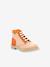 Bottillons cuir enfant Kick Col 860838-30-173 rose - vertbaudet enfant 