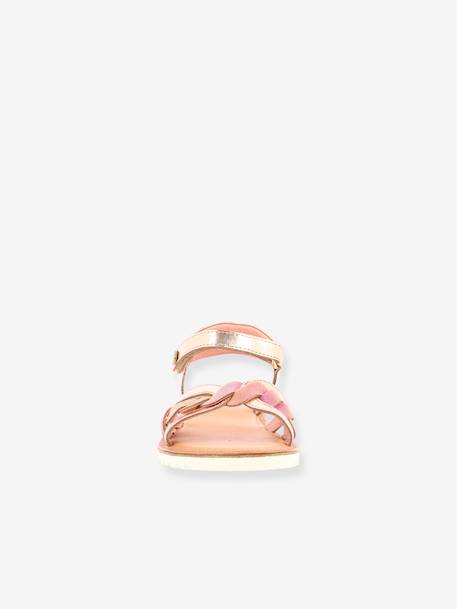 Sandales cuir enfant Betty 694792-30-13 rose - vertbaudet enfant 