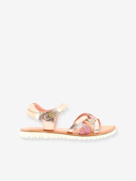Sandales cuir enfant Betty 694792-30-13 rose - vertbaudet enfant 
