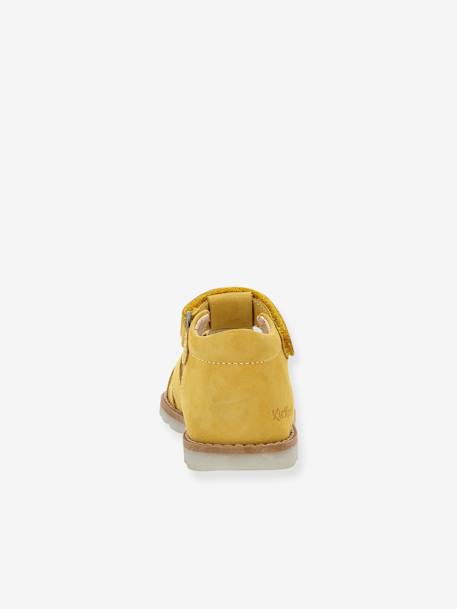 Sandales cuir bébé Nonopi 927622-10-7 KICKERS® jaune - vertbaudet enfant 