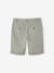 Bermuda garçon cérémonie en coton/lin beige+beige clair+bleu+marine foncé+vert sauge - vertbaudet enfant 