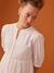 Robe grossesse boutonnée en broderie anglaise écru - vertbaudet enfant 