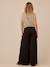 Pantalon de grossesse fluide style palazzo noir - vertbaudet enfant 