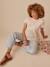 Zwangerschapsshirt van twee materialen ENVIE DE FRAISE zandbeige - vertbaudet enfant 