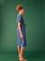 Robe grossesse esprit saharienne en denim stone - vertbaudet enfant 