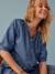 Blouse grossesse en denim léger manches courtes double stone - vertbaudet enfant 