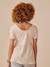 Zwangerschapsshirt van twee materialen ENVIE DE FRAISE zandbeige - vertbaudet enfant 