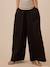 Pantalon de grossesse fluide style palazzo noir - vertbaudet enfant 