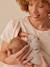Tee-shirt grossesse bi- matière sable - vertbaudet enfant 