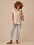 Tee-shirt grossesse bi- matière sable - vertbaudet enfant 