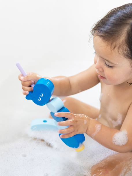 Beedi - Perles de bain à enfiler - bleu - vertbaudet enfant 