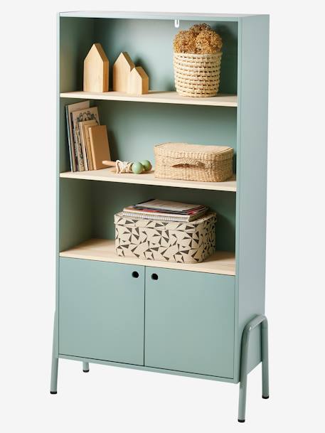 Boekenkast AMAZONE-collectie VERT CLAIR UNI - vertbaudet enfant 