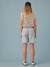Denim zwangerschapsshort met paperbag-effect ENVIE DE FRAISE gebleekt denim - vertbaudet enfant 