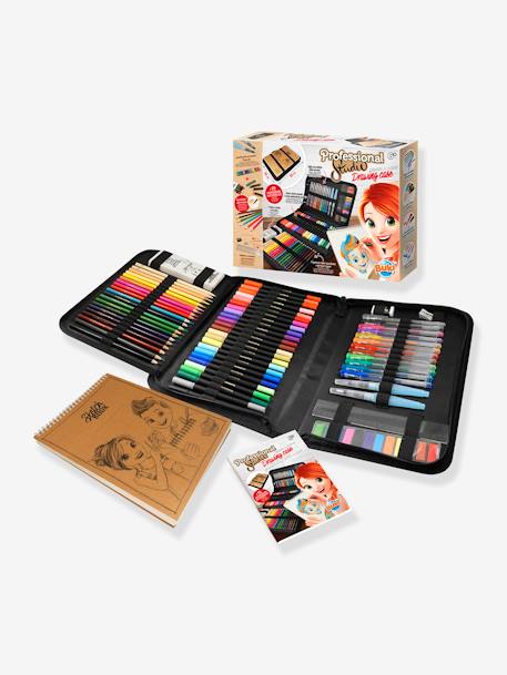 Professionele studio - 3-in-1 tekenetui - BUKI meerkleurig - vertbaudet enfant 
