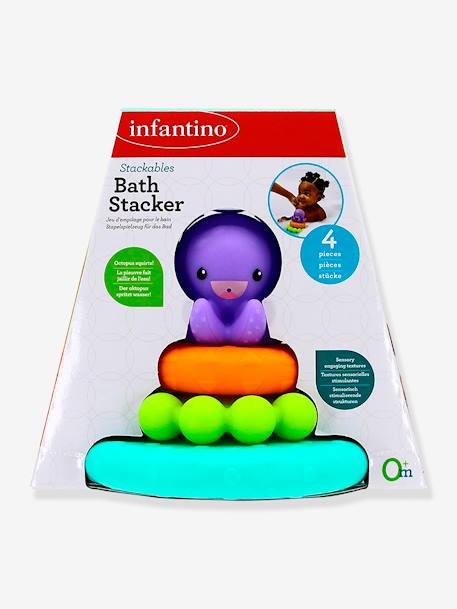 Pyramide de bain Pieuvre - INFANTINO multicolore - vertbaudet enfant 