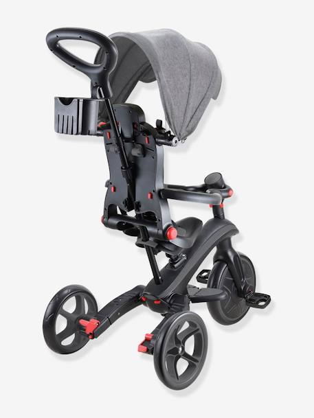 Tricycle Explorer Pliable 4 en 1 - gris+olive+rose+taupe - vertbaudet enfant 