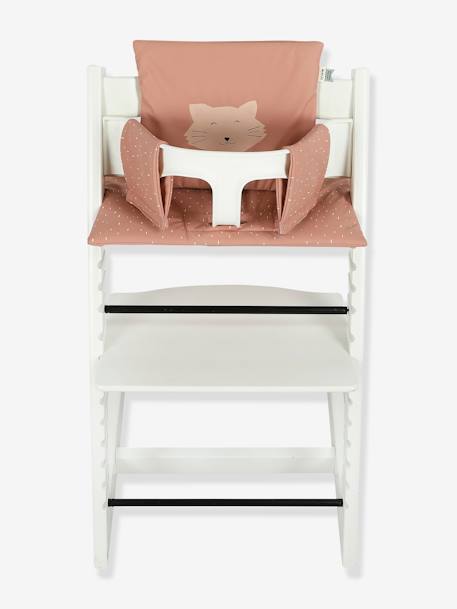 Coussin imperméable TRIXIE pour chaise haute Tripp Trapp STOKKE jaune+orange+rose nude+vert - vertbaudet enfant 