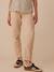 Pantalon grossesse en gaze de coton style paperbag sable+vieux rose - vertbaudet enfant 