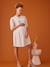 Robe grossesse boutonnée en broderie anglaise écru - vertbaudet enfant 